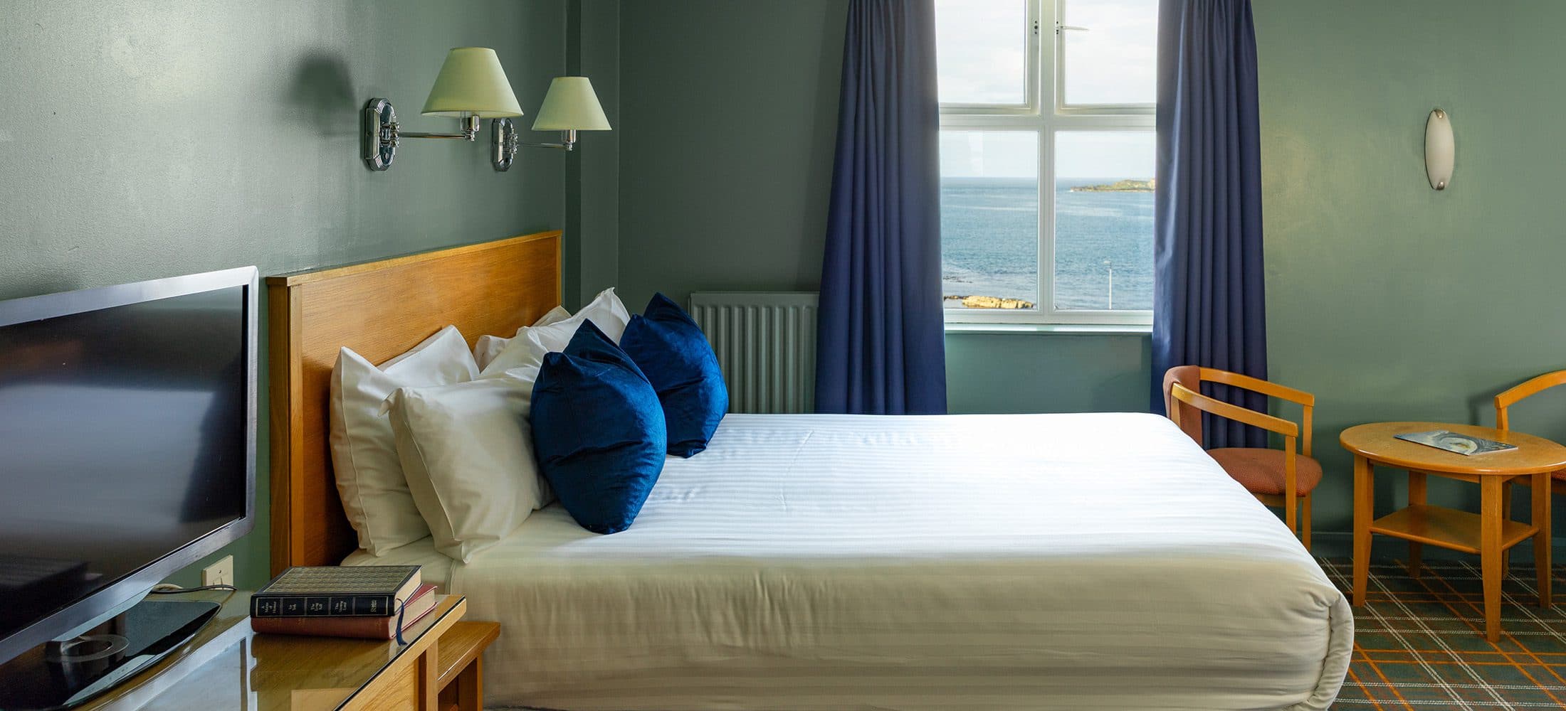 view of the Atlantic from guest room