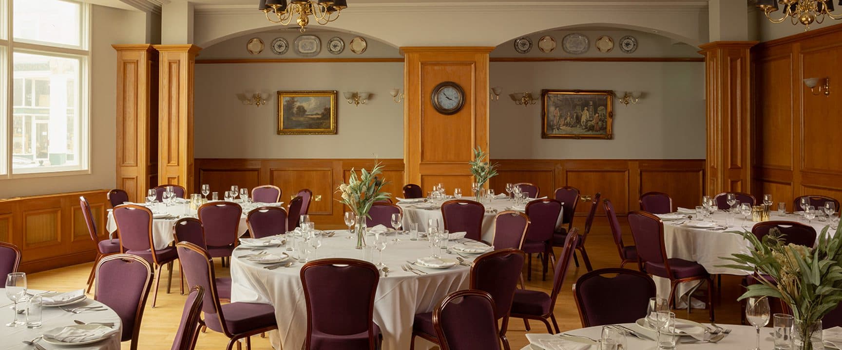 Antrim Suite set with round tables